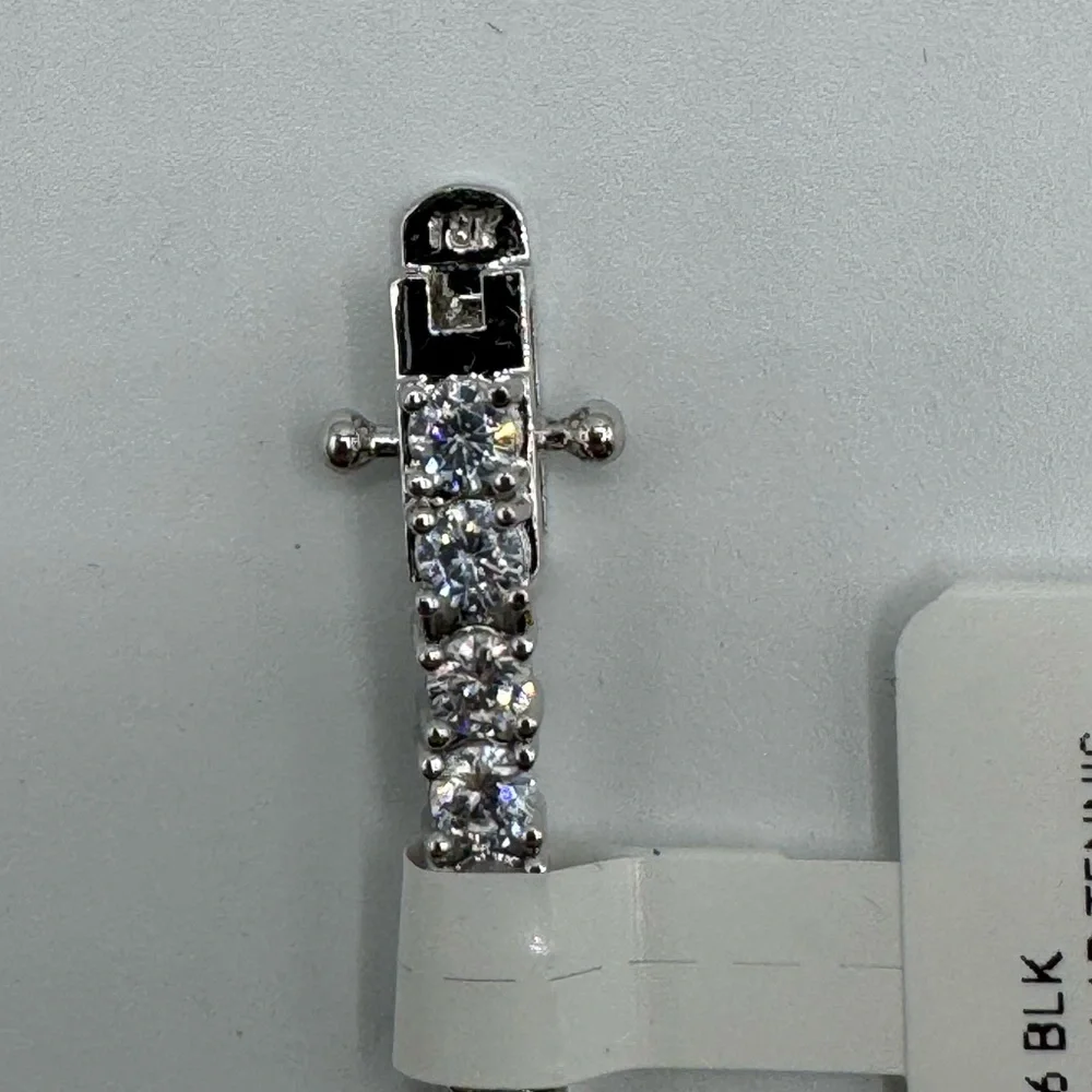 18k 9.2ct Tennis Bracelet - Picture 7 of 9